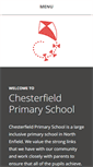 Mobile Screenshot of chesterfieldschool.co.uk